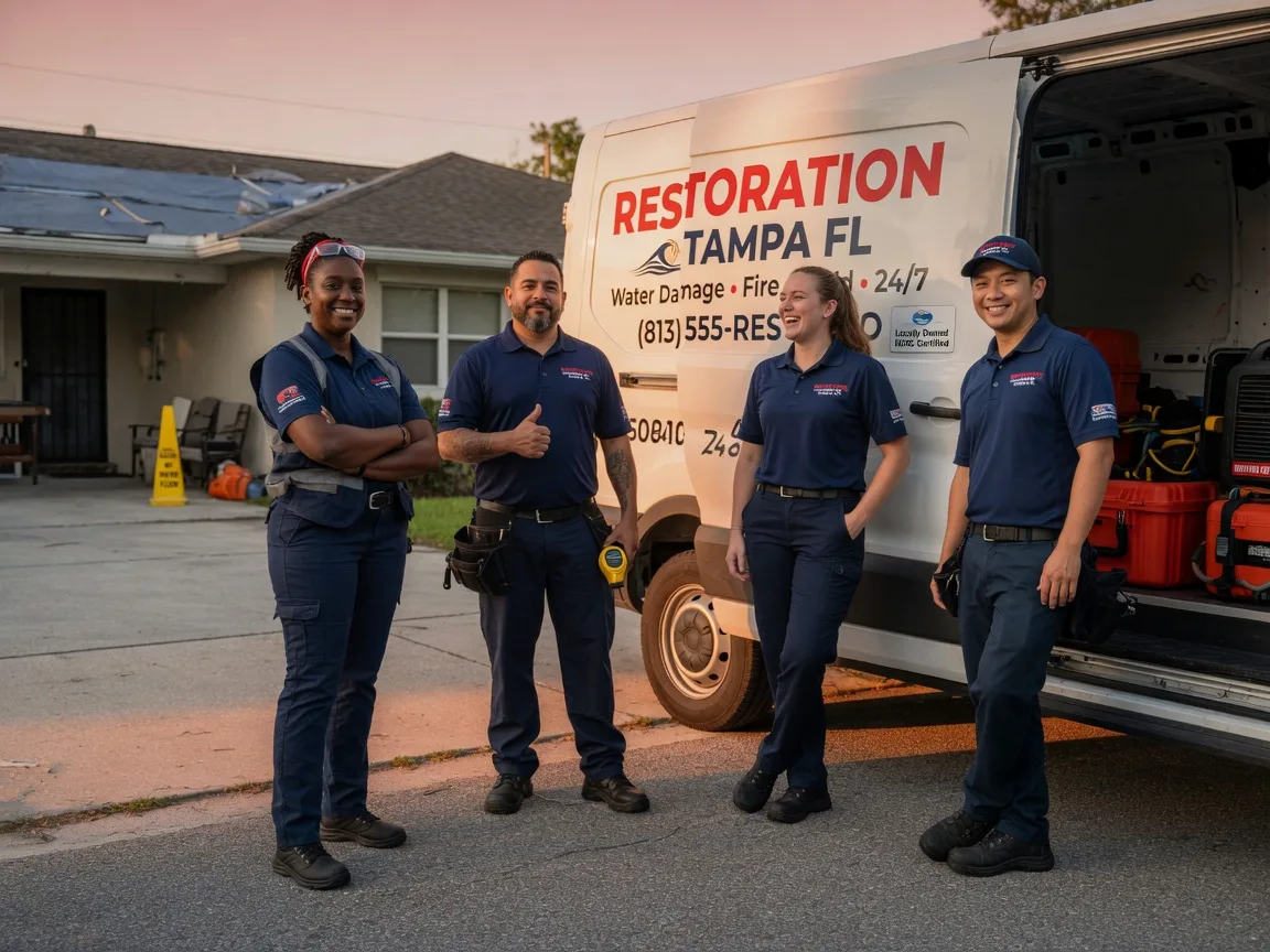 Water Damage Restoration company in Sarahsville, OH